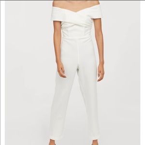 NWT White Jumpsuit